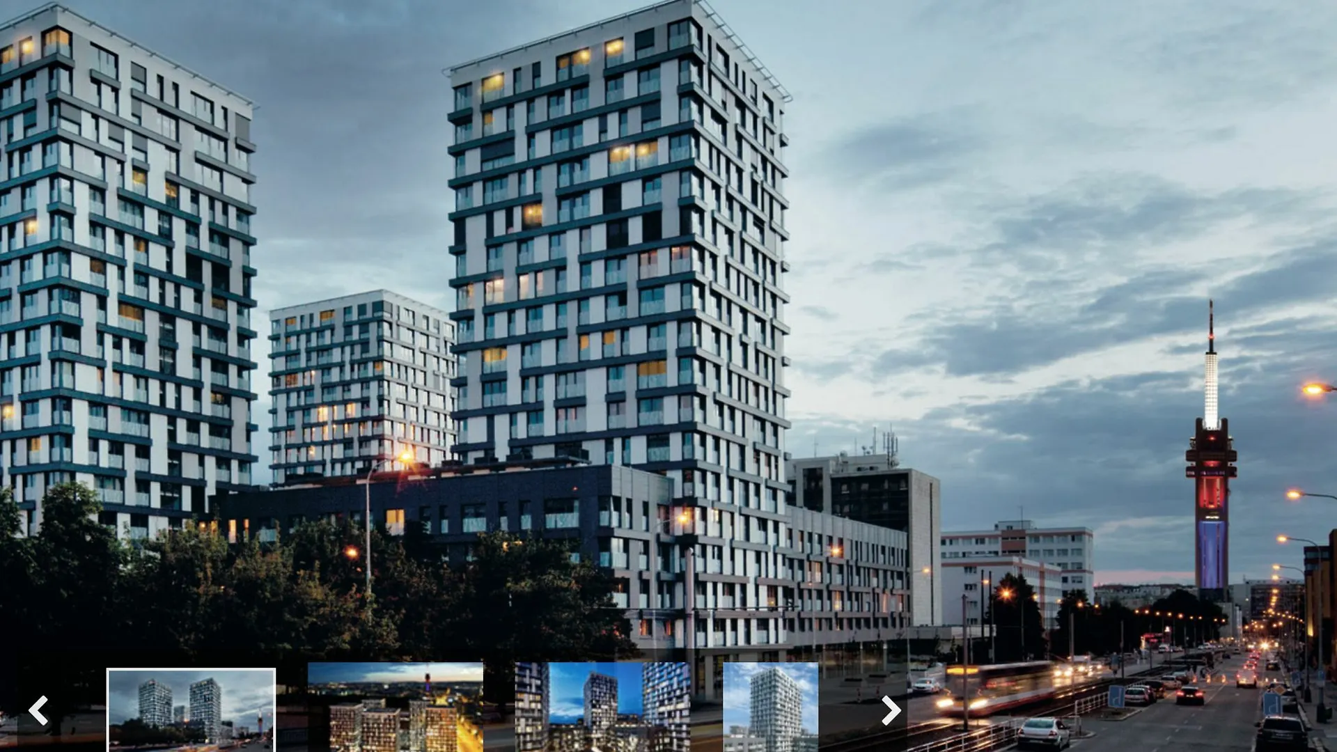 Garden Towers Apartments Prag